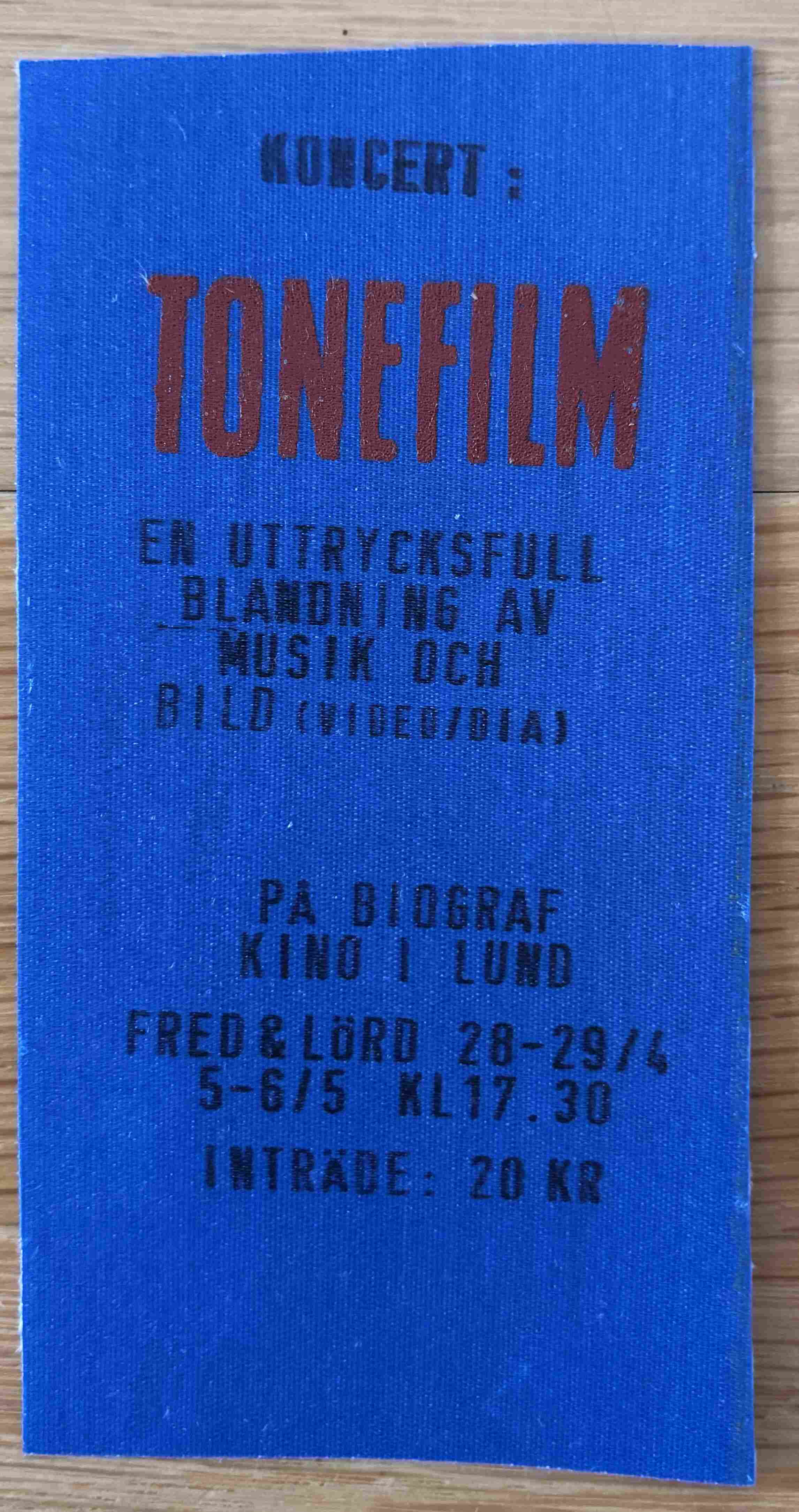 Hans Appelqvist koncert - flyer